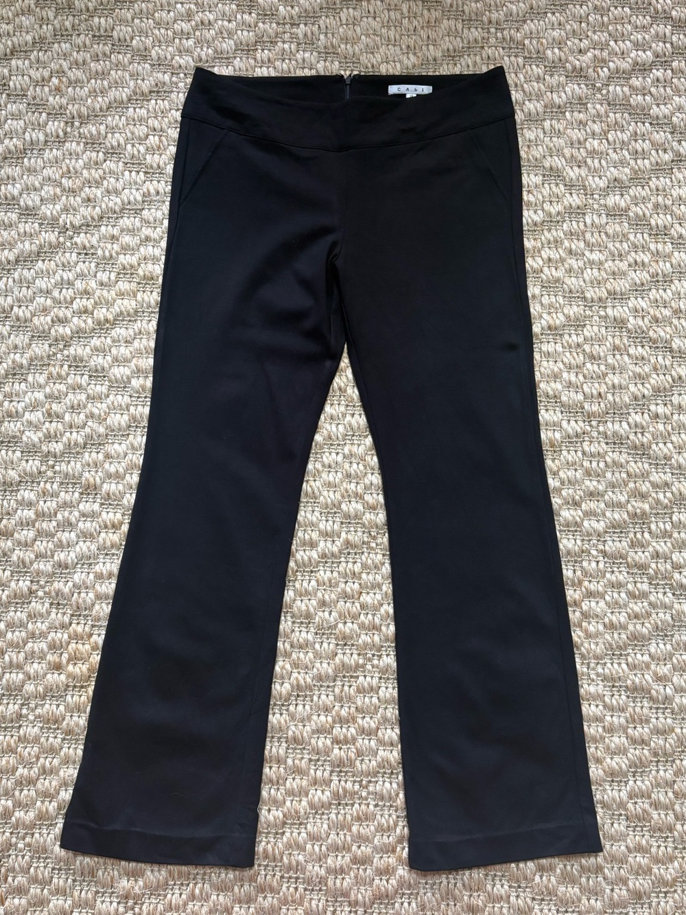 CAbi Black Ponte Dress Pants